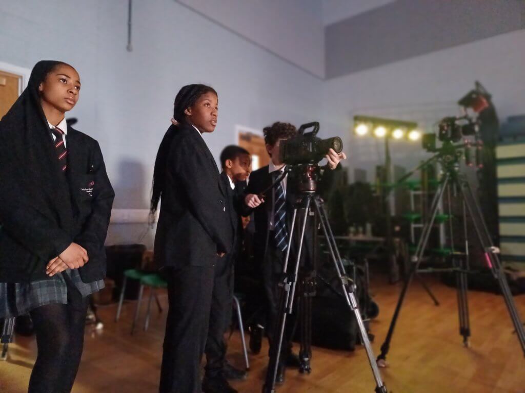 Film studies students learn documentary filmmaking on the job for the MOBOs Fringe 2025